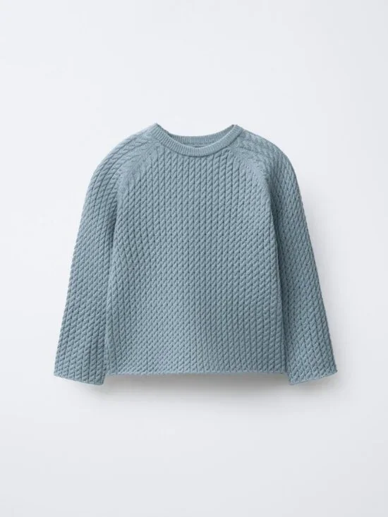 Zara Baby Cable Knit Sweater - Picture 1 of 2